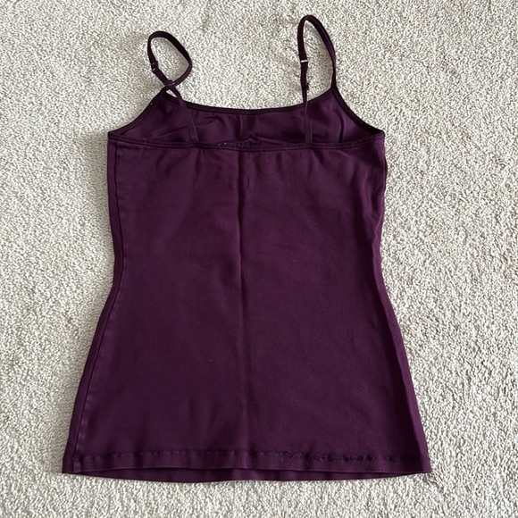 Express Plum Cami. Size XS. Fully lined shelf area. Adjustable straps. - Picture 2 of 6